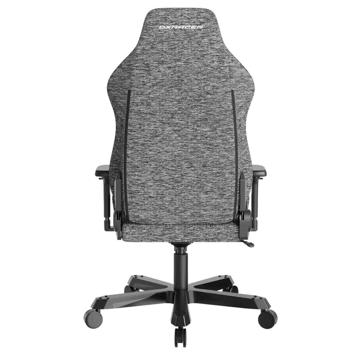 DXRacer Tank Series Gaming Chair | XXL Size | Woven Fabric Upholstery | 4D Adjustable Armrests | Magnetic Headrest & Lumbar Support | 90°–135° Reclining Backrest | Class 4 Hydraulics | Black / Gray