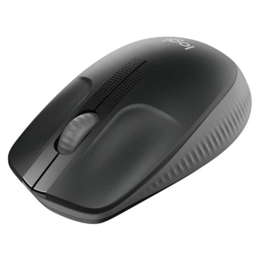 Logitech M190 Full-Size Wireless Mouse | 1000 DPI | 3 Buttons | 18-Month Battery | Wide Scroll Wheel | Charcoal | 910-005905