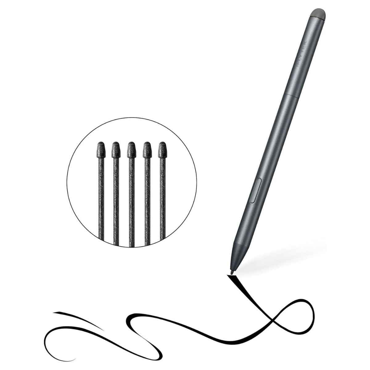 iFLYTEK AINOTE Air 2 Stylus Pen Replacement, 5-Pack, Black | XF-DX-W3TI