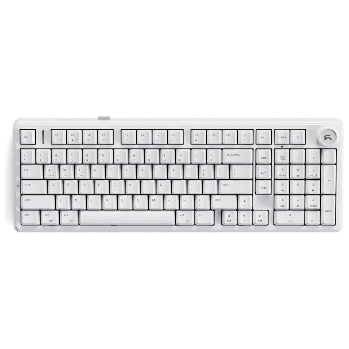 Cybeart Akula 99 Signature Edition Mechanical Gaming Keyboard | 99 Keys + Media Knob | Pre-Lubed Linear Switches | Hot-Swappable | RGB | Tri-Mode | KB-AKULA99TRI-CYB01 / KB-AKULA99TRI-CYB02