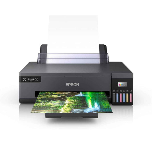 Epson EcoTank L18050 A3 Ink Colour Printer | Wireless Photo Printer | Borderless A3+ Printing | Black | With Box | Approximately 80% Ink Remaining