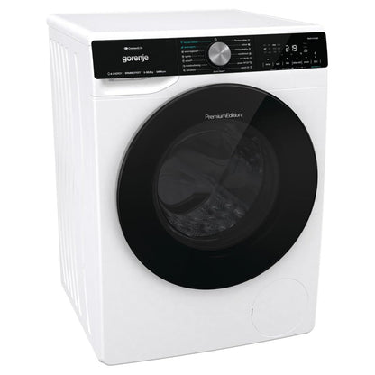 Gorenje WNS1X4ARTWIFI Front Load Washing Machine, 10.5kg Capacity, Inverter PowerDrive Motor, Wi-Fi Smart Control, WaveActive Drum, 1400 RPM, White