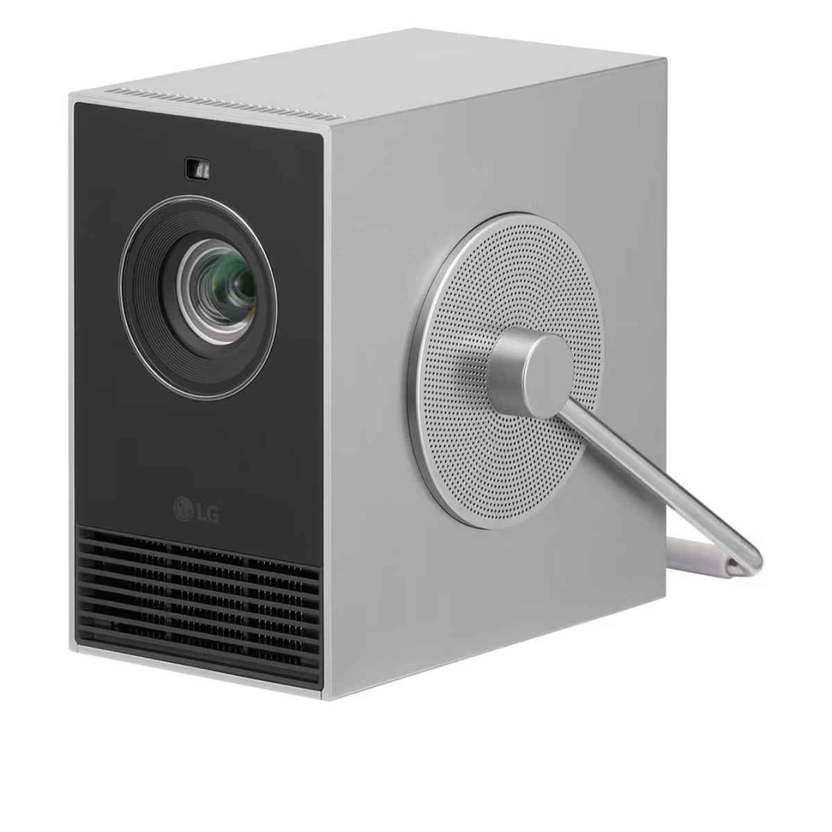 LG CineBeam Q HU710PB 4K Smart Portable Projector with Auto Screen Adjustment, Auto Focus, RGB Laser, Up to 154% DCI-P3