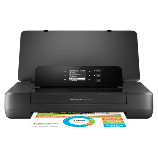 HP OfficeJet 202 Mobile Printer (Model N4K99C) – Compact, Portable Wireless Color Printing Print on the Move — Ideal for Mobile Professionals, Home Offices & Travel in the UAE
