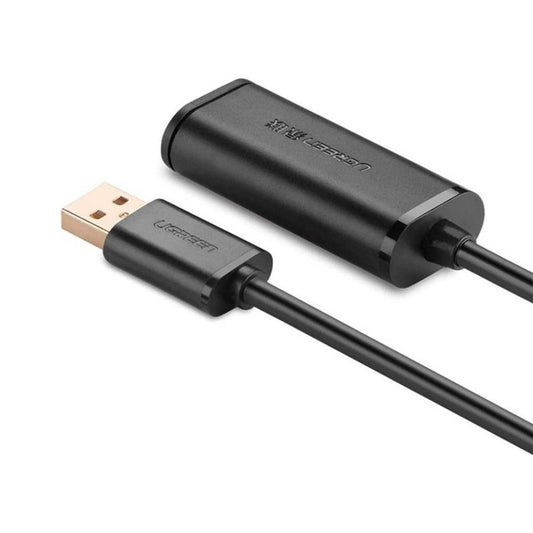 UGREEN 15 & 30 Feet USB 2.0 Active Extension Cable | Type-A Male to Female | Repeater Cord | 10319 / 10321