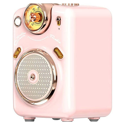 Divoom Fairy-OK Portable Bluetooth Speaker, 7 Voice Modes, Mini Microphone, 10W Output Louder Sound, 2000mAh for 6 Hours, Bluetooth 5 Connectivity, Pink, Green