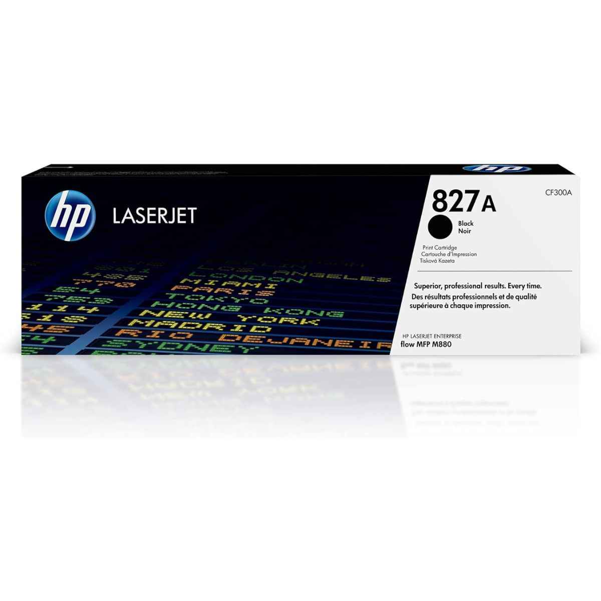 HP 827A Original LaserJet Toner Cartridges | Black, Cyan, Magenta & Yellow | Genuine HP Toner for Color LaserJet Enterprise Printing