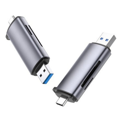 UGREEN 80191 USB 3.0 & USB-C SD Card Reader | Dual Slot Memory Card Reader | OTG Adapter | Up to 5Gbps