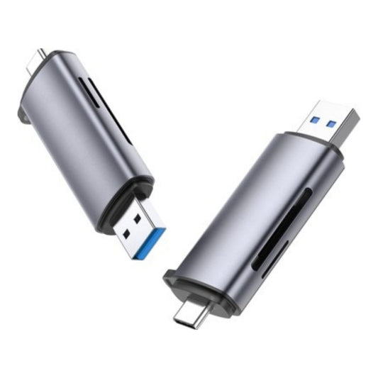 UGREEN 80191 USB 3.0 & USB-C SD Card Reader | Dual Slot Memory Card Reader | OTG Adapter | Up to 5Gbps