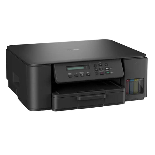 Brother DCP-T530DW Ink Tank Printer, 1200 x 6000 DPI, 16.0 IPM Print Speed, Auto 2 Sided Duplex Printing, Up to 150 Sheets Maximum Paper Capacity, WiFi, WiFi-Direct, USB 2.0, Black | DCP-T530DW