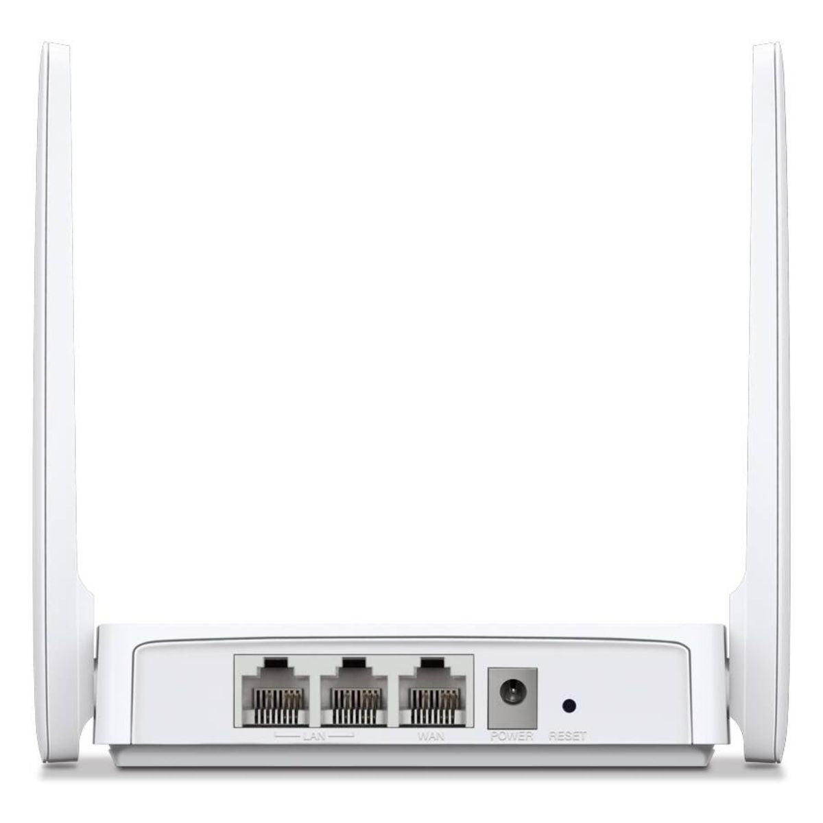 MERCUSYS MW302R N300 Single-Band Wi-Fi 4 Router | 300 Mbps 2.4 GHz | 2× 5 dBi Antennas | Router, Access Point, Repeater &amp; WISP Modes | IPv6 | White