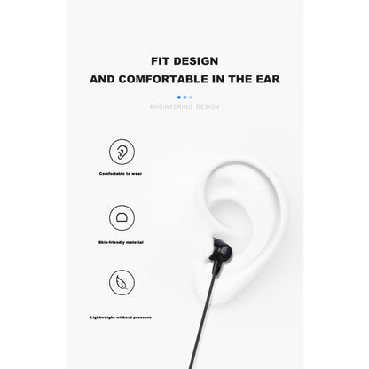 HP DHE-7000 Wired Gaming Earphone with Microphone – Lightweight In-Ear Headset, 3.5mm Universal Jack, White