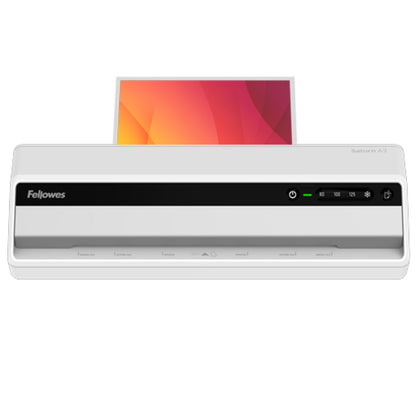 Fellowes Saturn A3 Laminator | 80–125 Micron | InstaHeat | 50 cm/min | Hot & Cold Lamination | 5736401