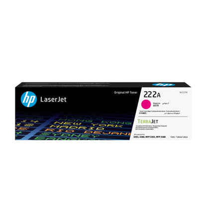 HP Original LaserJet 222A / 222 Series Toner Cartridges – Black / CMYK Options