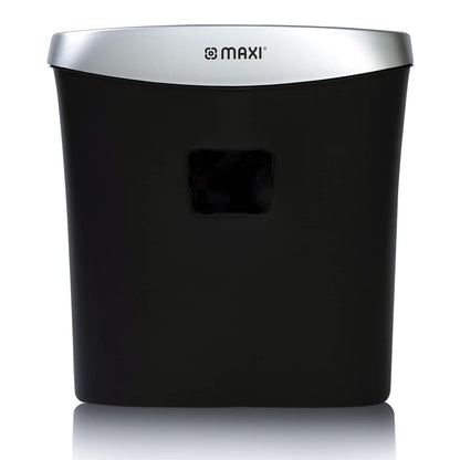 Maxi Paper Shredder CrossCut DM060C – High Security Cross-Cut, 6-Sheet Capacity, 14L Bin, Compact Office &amp; Home Use, Black