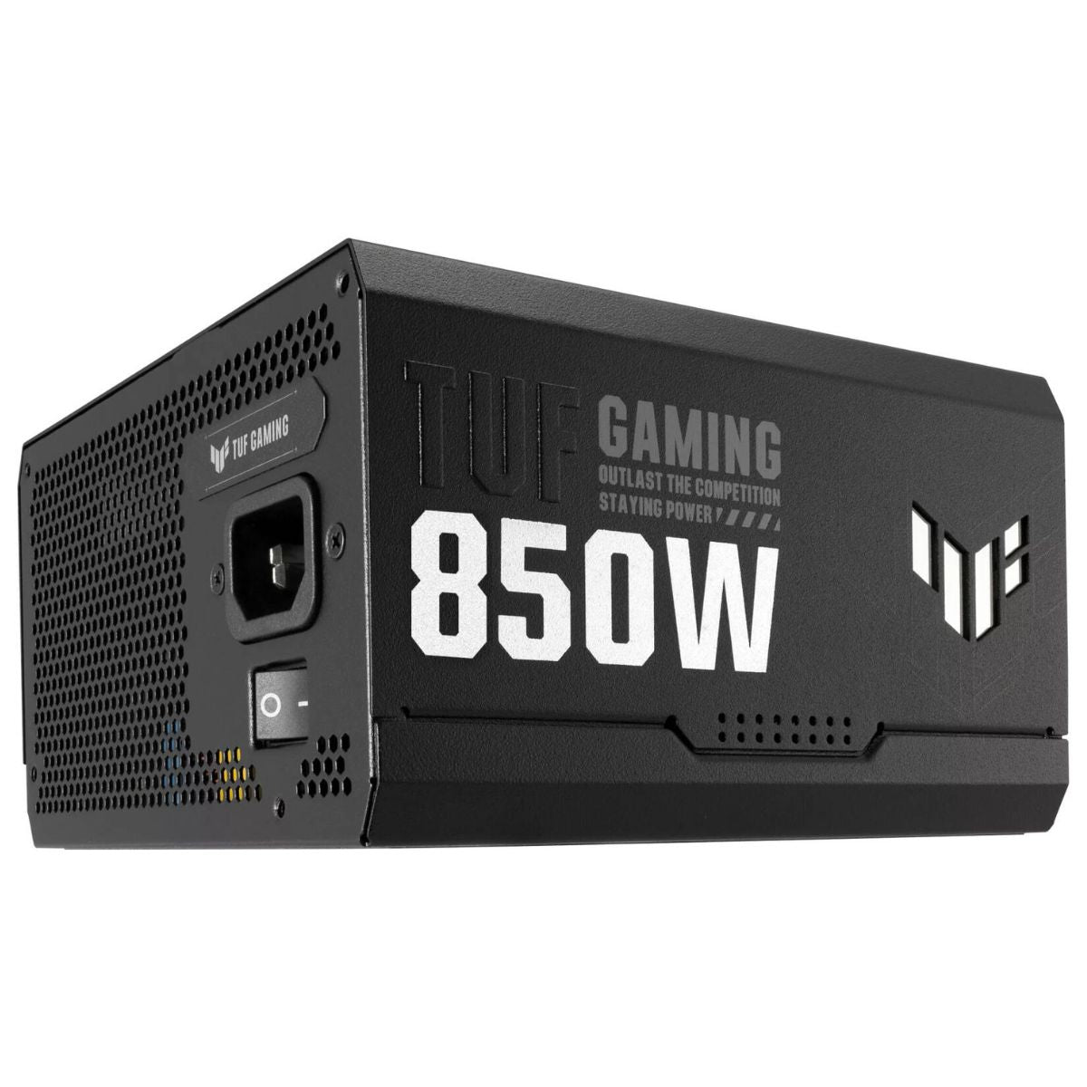 Asus TUF Gaming 850W 80Plus Gold Fully Modular Power Supply, ATX 3.0 Compatible 80+ Gold Certified, Military-grade, Dual Ball Bearing, Axial-tech Fan, PCB Coating, Black