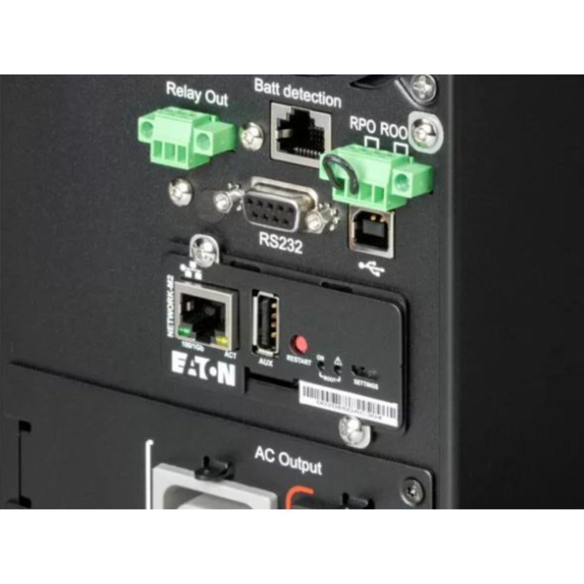 Eaton 5PX3000IRT3UG2 5PX Gen2 UPS, 3000VA / 3000W Capacity, Line Interactive Topology, 230V Output Voltage, 50-60 Hz Operational Frequency, Black/silver | 5PX3000IRT3UG2