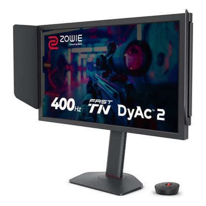 BenQ Zowie XL2566X+ 24.1" FHD Gaming Monitor, Fast TN, 400Hz, DyAc 2, Black eQualizer, Shielding Hood | XL2566X+
