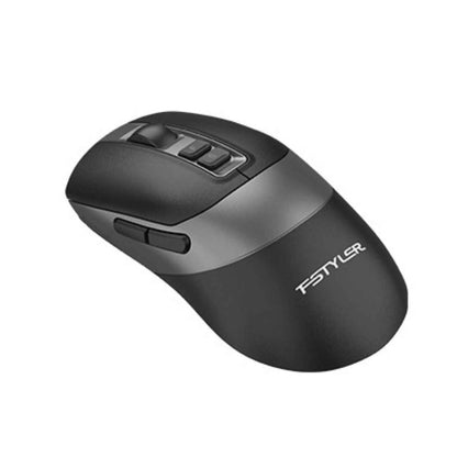 A4Tech FB50C Plus / FB50CS Plus Dual Mode Wireless Mouse – Bluetooth & 2.4GHz, 3200 DPI, Rechargeable, Black
