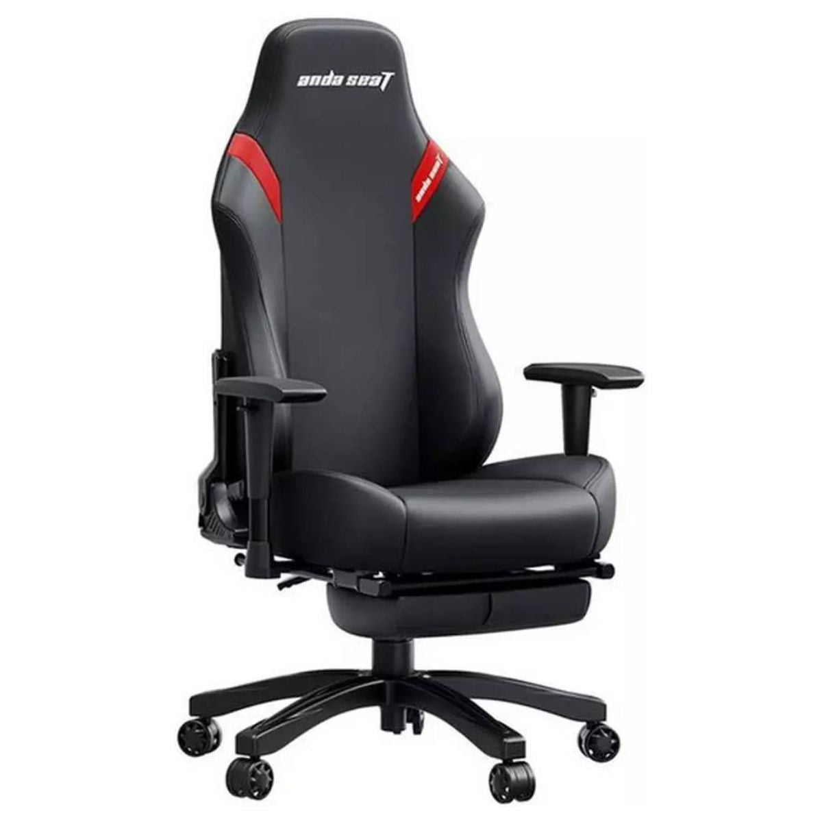 AndaSeat Luna Pro Gaming Chair – PVC Leather, Reclining with Footrest, Ergonomic Comfort