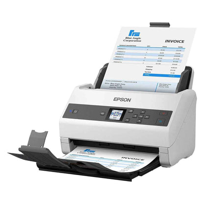 Epson WorkForce DS-970 Sheet-fed Document Scanner, Up to 85 ppm / 170 ipm, 100-Sheet ADF, 600 dpi Optical Resolution, USB 3.0 | B11B251401BB