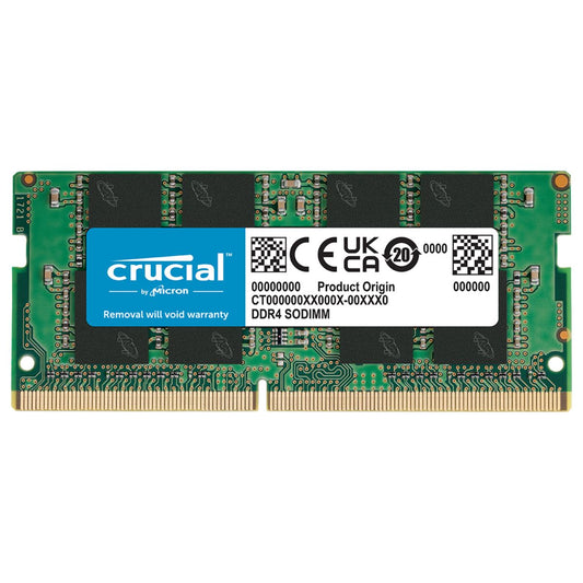 Crucial 8GB DDR4-3200 SODIMM 260-Pin Laptop Memory, (PC4 25600), 22-22-22 JEDEC, 1.2 Voltage, Unbuffered | CT8G4SFRA32A