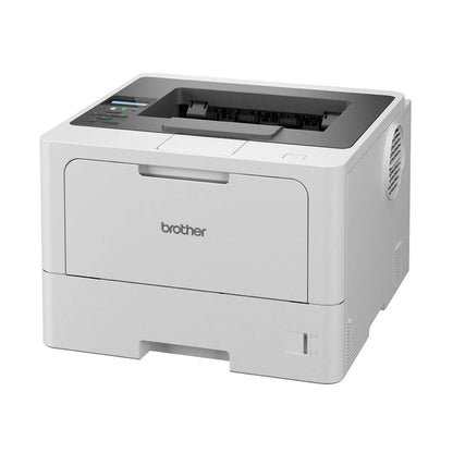 Brother HL-L5210DW Mono Laser Printer, Up to 48 PPM Print Speed, Up to 1200 x 1200 DPI Resolution, Wireless Connectivity, Up to 250 Sheets Input Capacity, Gray | HL-L5210DW