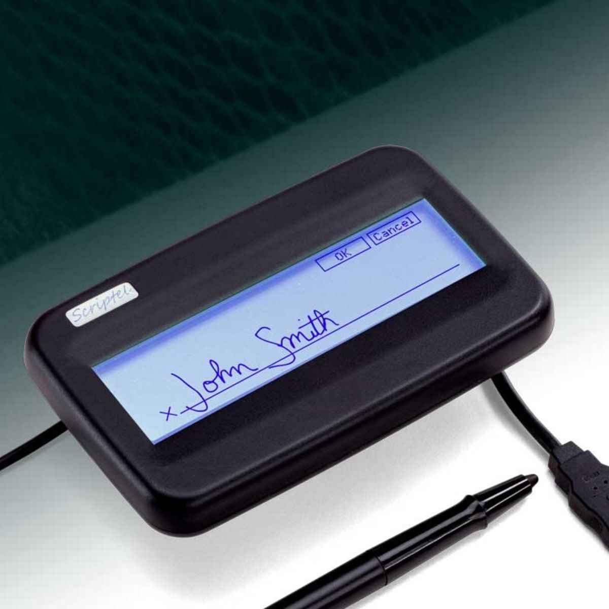 Scriptel ST1550-6FT ProScript Compact LCD Signature Capture Pad – 1x5 ...