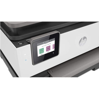 HP OfficeJet Pro 8023 All-in-One Printer, Print Copy Scan Fax, Wireless Connectivity, Automatic Duplex Printing, White | 1KR64B (Used Unit with Box)