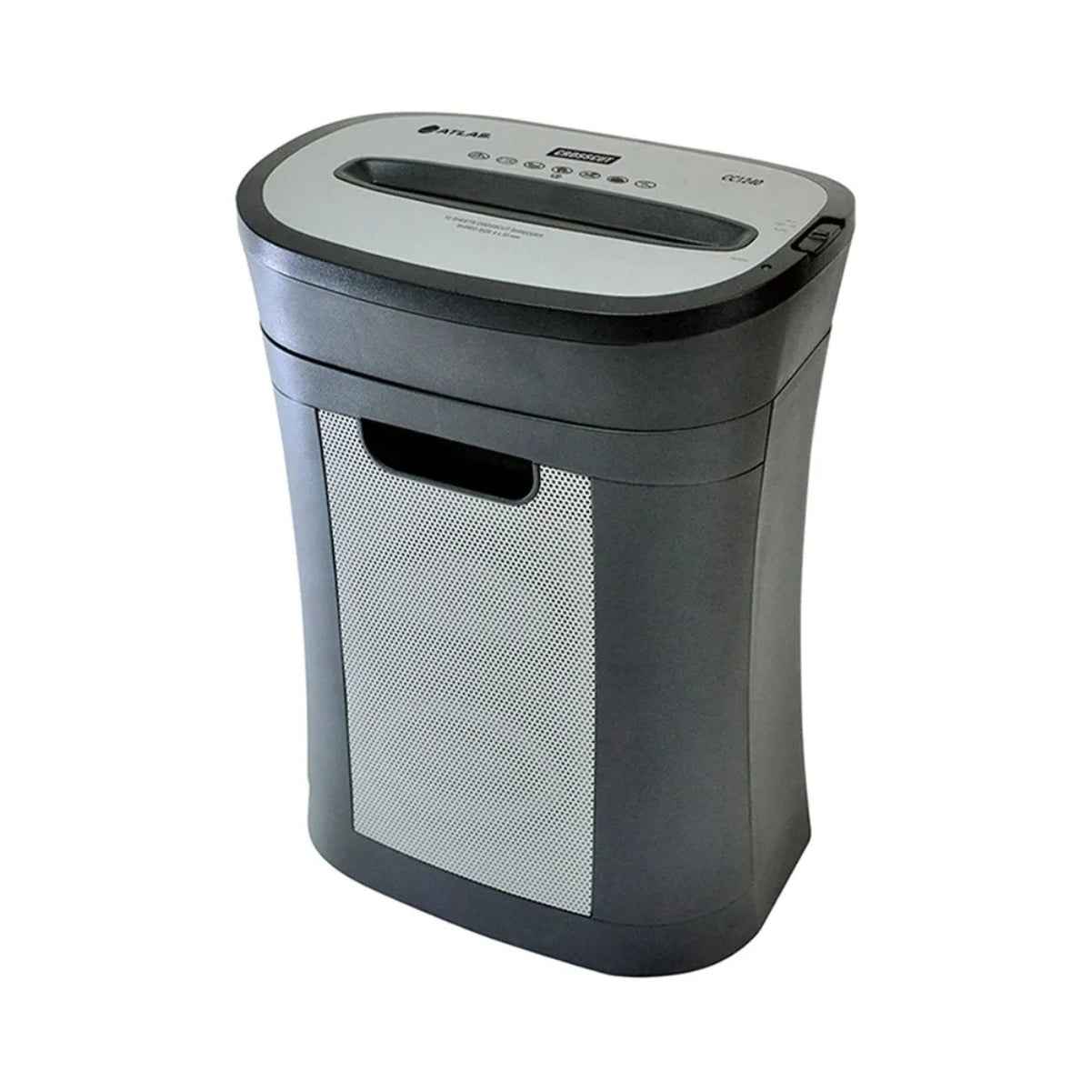 Atlas CC1240 Cross‑Cut Shredder – 12‑Sheet / 4 × 33 mm High‑Security Shredder