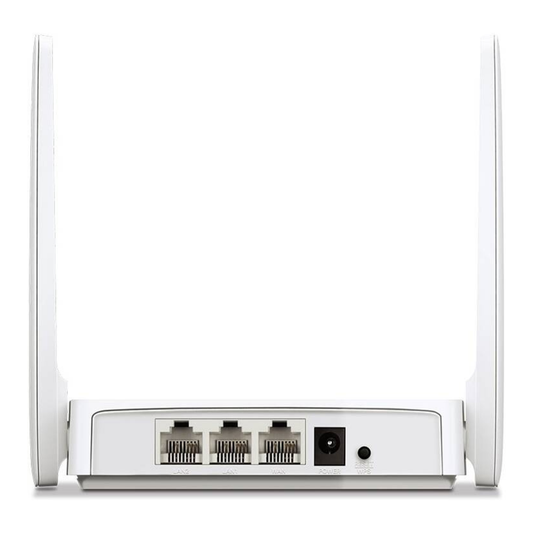 MERCUSYS AC10 AC1200 Dual-Band Wi-Fi 5 Router | 1200 Mbps | MU-MIMO | Beamforming | 4× 5 dBi Antennas | 100 Mbps WAN/LAN