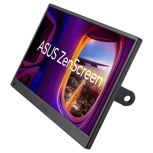 Asus ZenScreen MB169CK Portable Monitor, 15.6" IPS Display, FHD Resolution, 60Hz Refresh Rate, 5ms (GtG) Response Time, 262K Color Display, Trace Free & SPLEDID Technology, Black | 90LM0AZ3-B01171