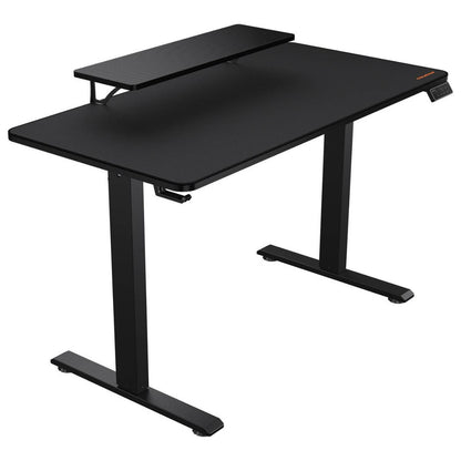 Cougar E-STAR 120 Gaming Desk – Electric Height Adjustable, Full Desk Mouse Pad, Monitor Stand, Cable Management (Black)