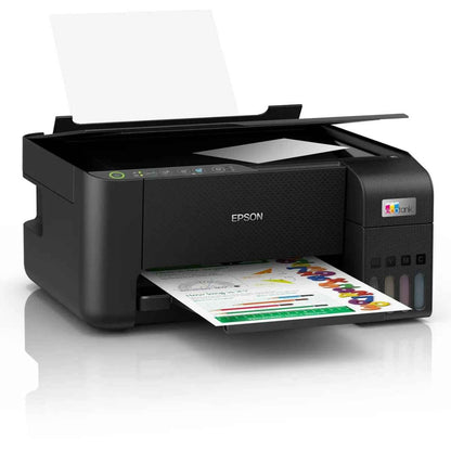 EPSON EcoTank L3250 A4 Color 3-in-1 Printer, With Wi-fi Direct, 5760 x 1440 DPI Resolution, 33ppm Print Speed, 30 Sheets Output Tray, 100 Sheets Paper Tray, Black- C11CJ67418