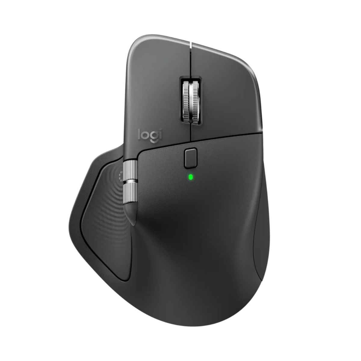 Logitech MX Master 4 Wireless Mouse – 8K DPI, Haptic Feedback, MagSpeed Scroll, Multi-Device | Graphite / Pale Gray
