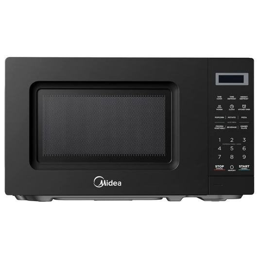 Midea Solo Microwave 20L Digital – EM721BK, 700W, LED Display, Black