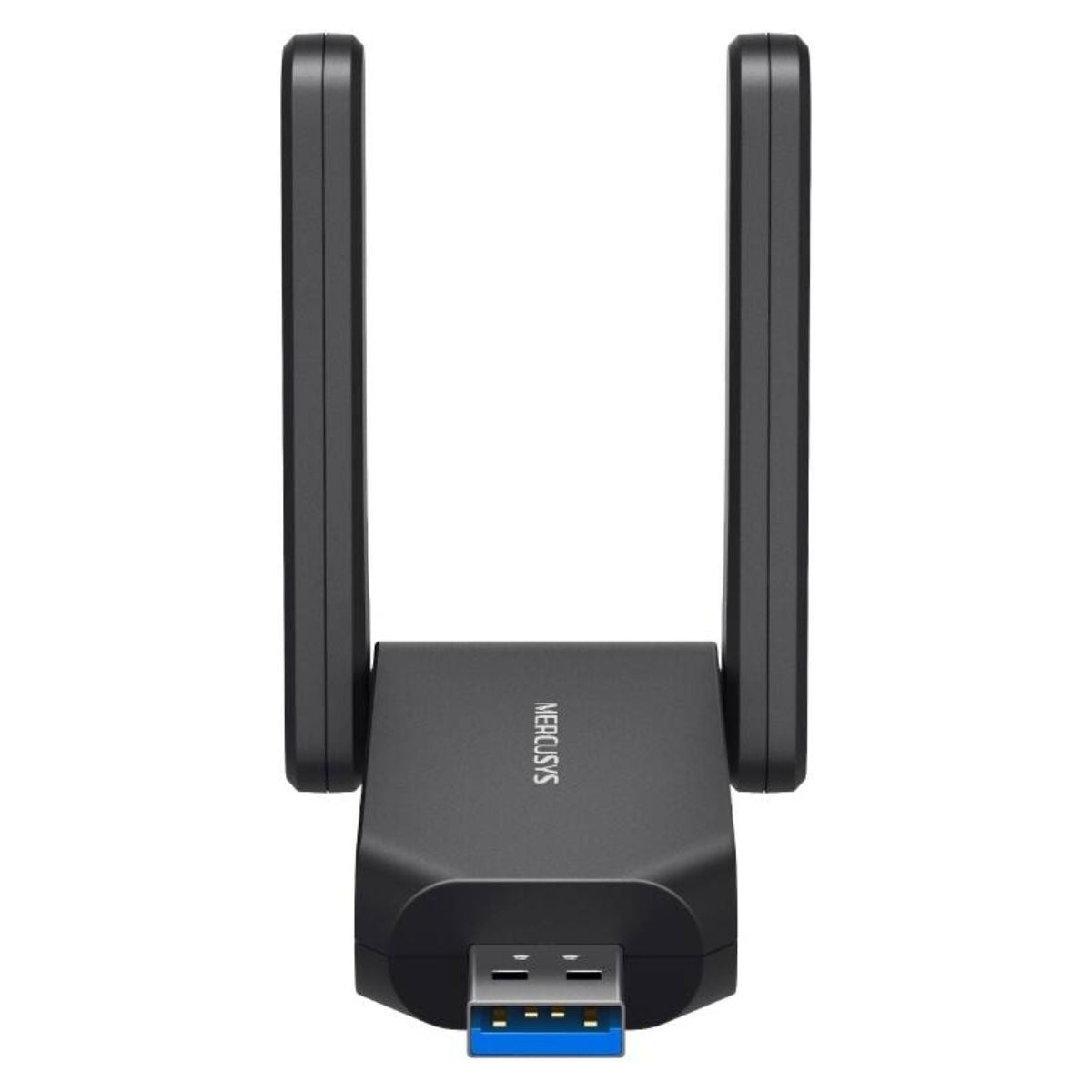 MERCUSYS MA72XH AX1800 Wi-Fi 6 USB Adapter | Dual-Band 1775 Mbps | 2 High-Gain Antennas | USB 3.0 | WPA3