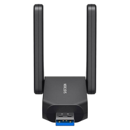 MERCUSYS MA72XH AX1800 Wi-Fi 6 USB Adapter | Dual-Band 1775 Mbps | 2 High-Gain Antennas | USB 3.0 | WPA3