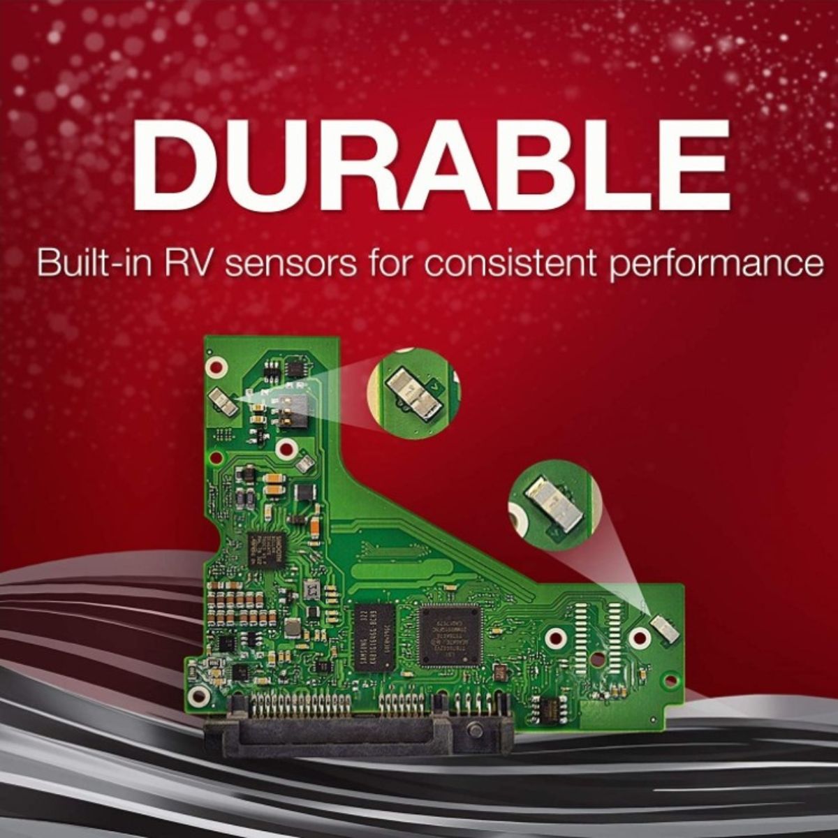 Seagate IronWolf 8TB NAS Hard Drive 7200 RPM 256MB Cache SATA 6.0Gb/s CMR 3.5" Internal HDD for RAID Network Attached Storage | ST8000VN004