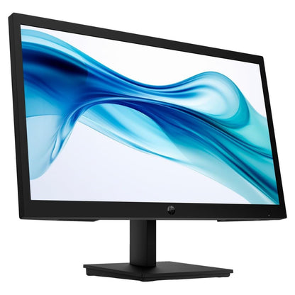 HP 24" FHD Monitor with 5 ms Response Time, Anti-Glare, Flicker Free, VESA Mount (100x100mm), HDMI, VGA & Dockztorm USB Port Expander, Black