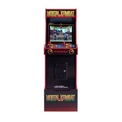 Arcade1Up Midway Legacy Mortal Kombat 30th Anniversary Edition With WiFi Arcade Machine, Adjustable Volume, Clear Deck Protector, Anti-Tip Over Strap