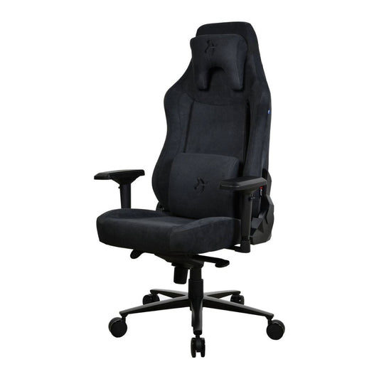Arozzi Vernazza XL Gaming Chair | Supersoft™ Material | 4D Armrests | 165° Recline | Rocking &amp; Lock-Tilt Function | Adjustable Height &amp; Backrest | 170kg Capacity | Pure Black | VERNAZZA-XL-SPSF-PBK