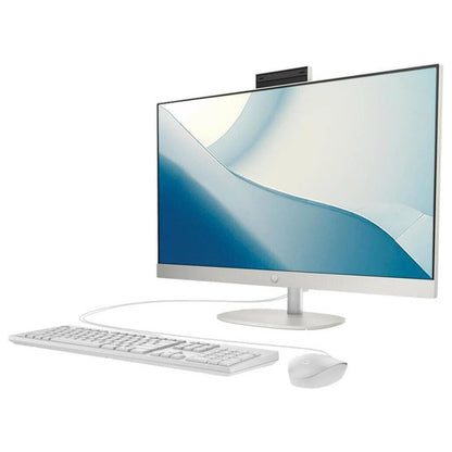 HP All-in-One 24-cr0307nh Desktop PC | 23.8-Inch FHD IPS | 8GB RAM | 512GB SSD | Intel Iris Xe | FreeDOS | White