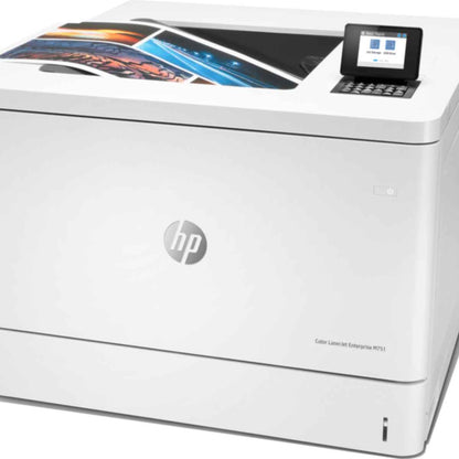 HP Color LaserJet Enterprise M751dn Laser Printer, A4/A3 Support, Automatic 2 Sided Printing, 40ppm Print Speed, 1200x1200 dpi, Quick Wake-Up Speed, 100-Sheet MP Tray, USB/ETH White | T3U44A