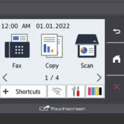 Brother Professional A3 Wireless AIO Inkjet Printer, 1200 4800 dpi Resolution, 28 ppm Print Speed, 2 Sided Printing, Up to 250 Sheet Input, Printer/Scanner/Copier, USB 2.0, White | MFC-J2340DW