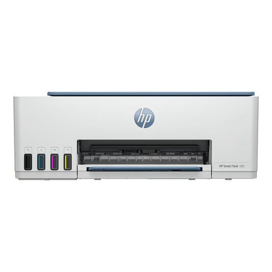 HP Smart Tank 585 Printer Wireless, Print, Scan, Copy, All In One Printer, Up to 3 years of printing already included - Dark Surf Blue -1F3Y4A