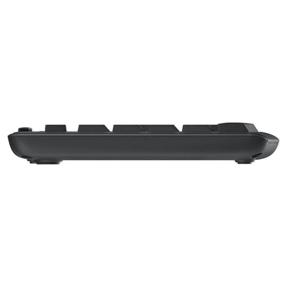 Logitech MK295 Silent Wireless Keyboard and Mouse Combo | SilentTouch Technology | 2.4GHz Wireless Connectivity | 10m Wireless Range | Nano USB Receiver | English/Arabic Layout | Graphite | 920-009801