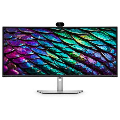 Dell Pro P3426WEB 34" Curved USB-C Hub Conferencing Monitor, WQHD IPS Display, 120Hz Refresh Rate, Built-in 4K HDR Webcam, USB-C Hub with 90W Power Delivery, RJ45 Ethernet | P3426WEB