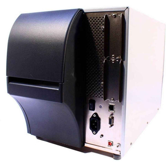 Zebra ZT411 Heavy Duty Barcode Label Printer, 300dpi Print Resolution, 14.0 ips Print Speed, LCD Display, Thermal Transfer, 4.1" Print Width, USB, Ethernet, Bluetooth, Gray | ZT41143-T0E0000Z