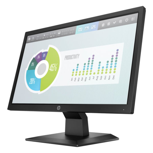 HP P204v Business Monitor – 19.5″ HD+ Anti-Glare Display, 5ms Response Time, HDMI &amp; VGA | 5RD66AS#ABV